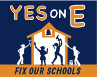 Yes on Measure E campaign logo (2014 FUSD school bond)